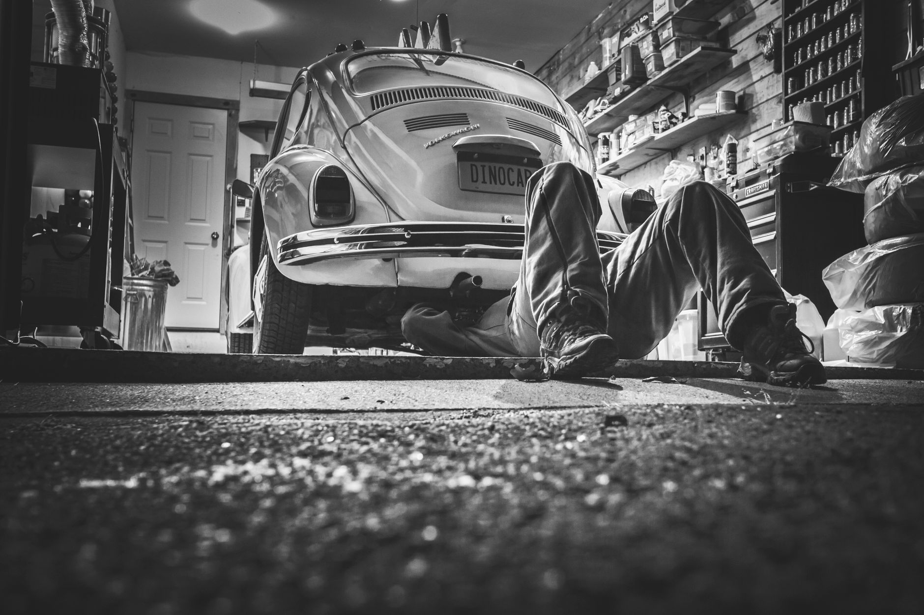 Inside the Belltown Service Auto Repair shop